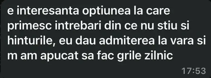 review din partea utilizatorilor pentru platforma de rezolvare grile de biologie și chimie, med.grile.info